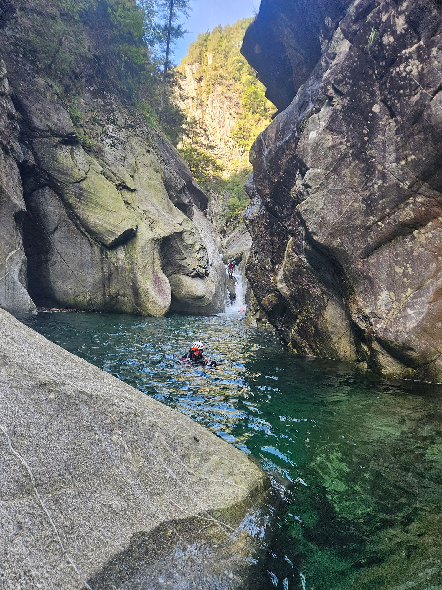 Bewegen im Wildwasser